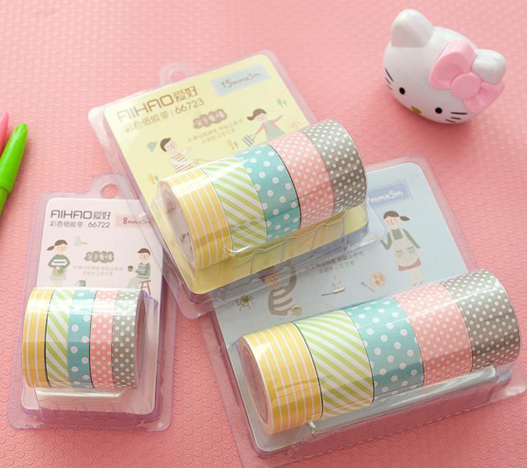 Patterned Washi Tape 5-Pack