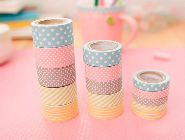 Patterned Washi Tape 5-Pack