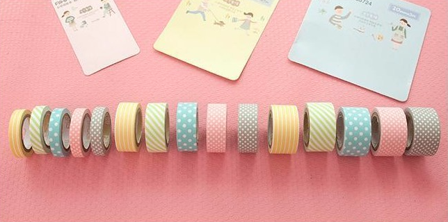 Patterned Washi Tape 5-Pack