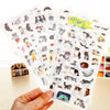 Korean Cat Stickers 6-pack