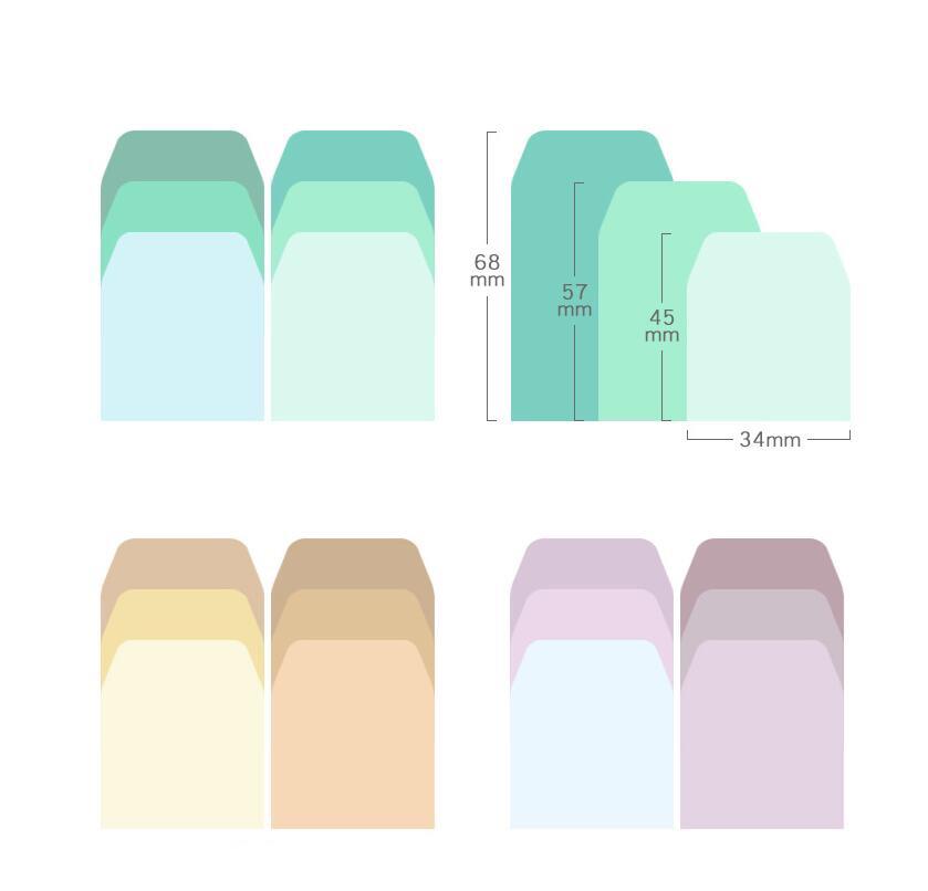 Colorful Indexes Memo Pad Sticky Notes