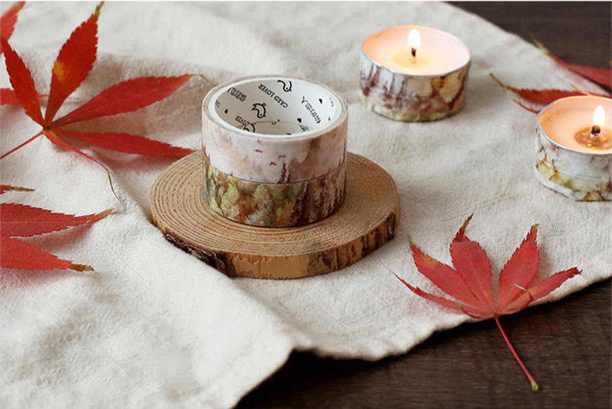 Silent Nature Washi Tape (12 Types)