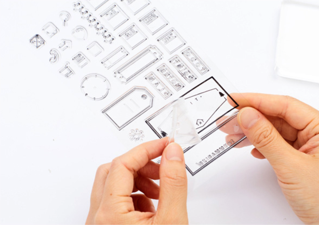 Bullet Journal Frames, Tags & Icons Stamp Set