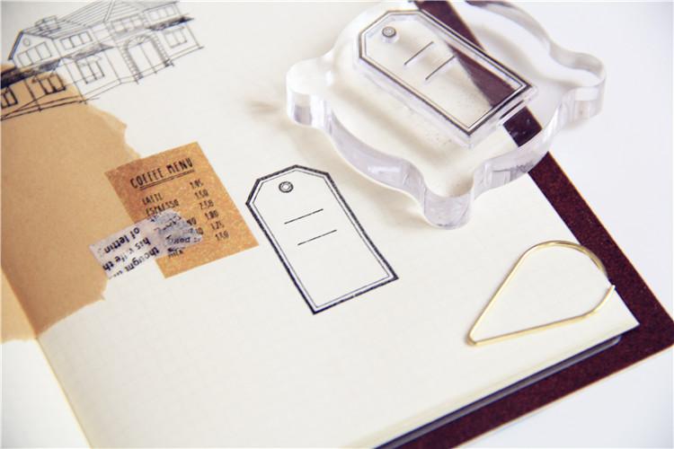 Bullet Journal Frames, Tags & Icons Stamp Set