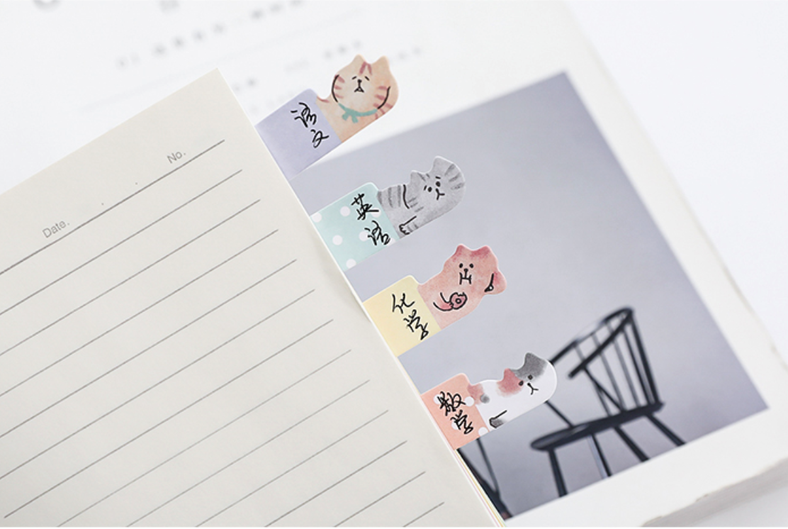 Goro Goro Nyansuke Sticky Note Page Markers