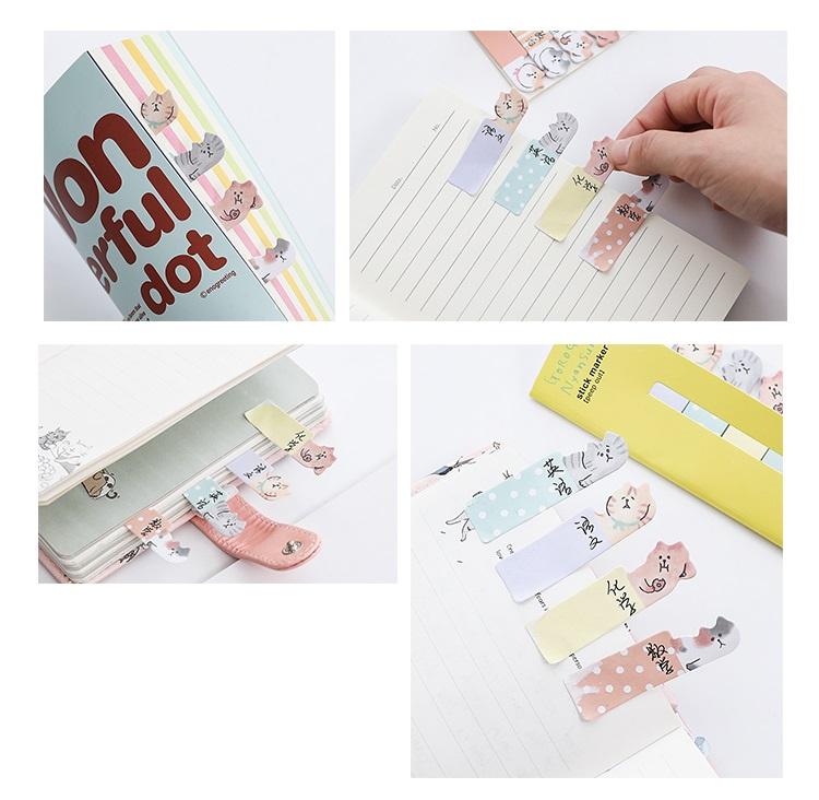 Goro Goro Nyansuke Sticky Note Page Markers