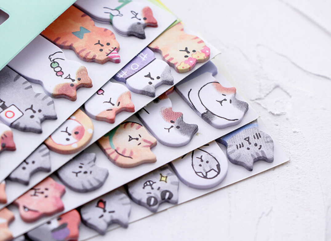 Goro Goro Nyansuke Sticky Note Page Markers