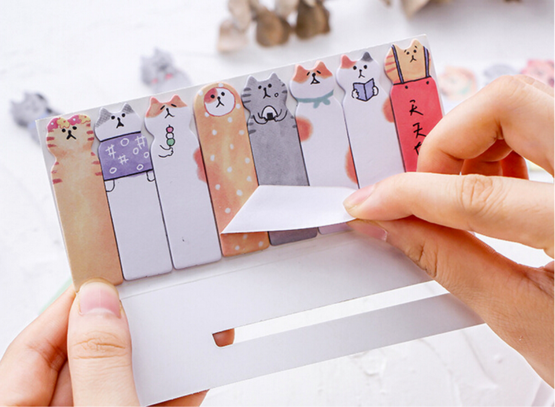 Goro Goro Nyansuke Sticky Note Page Markers
