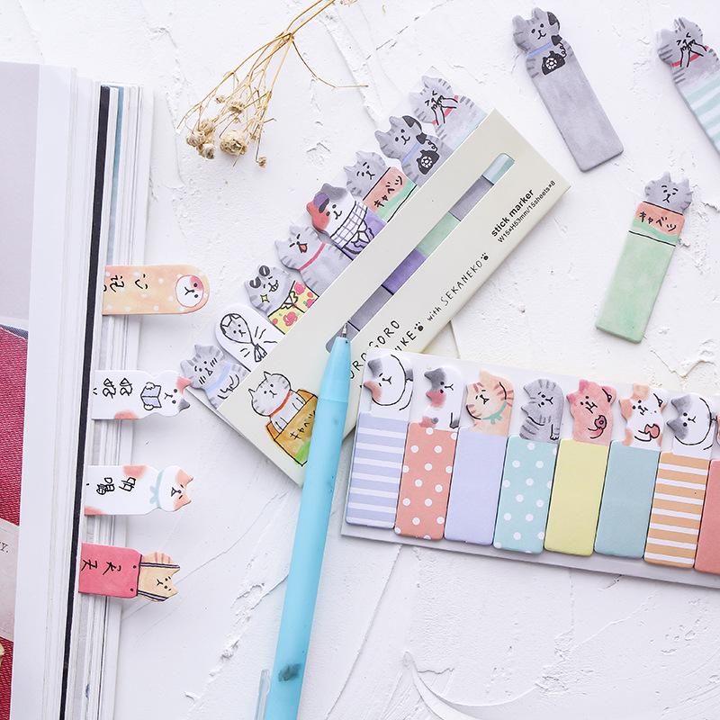 Goro Goro Nyansuke Sticky Note Page Markers