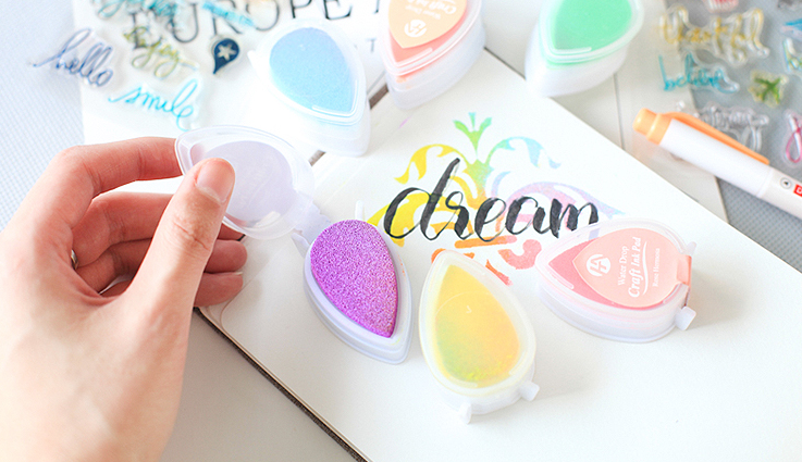 Dew Drop Color Ink Pad 6-Pack