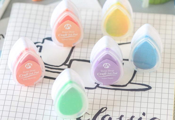 Dew Drop Color Ink Pad 6-Pack