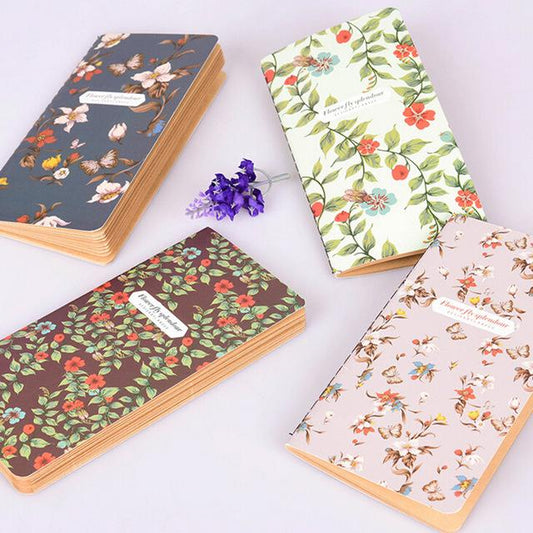 Vintage Flower Mini Diary