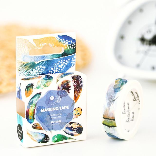 Feather Washi Tape