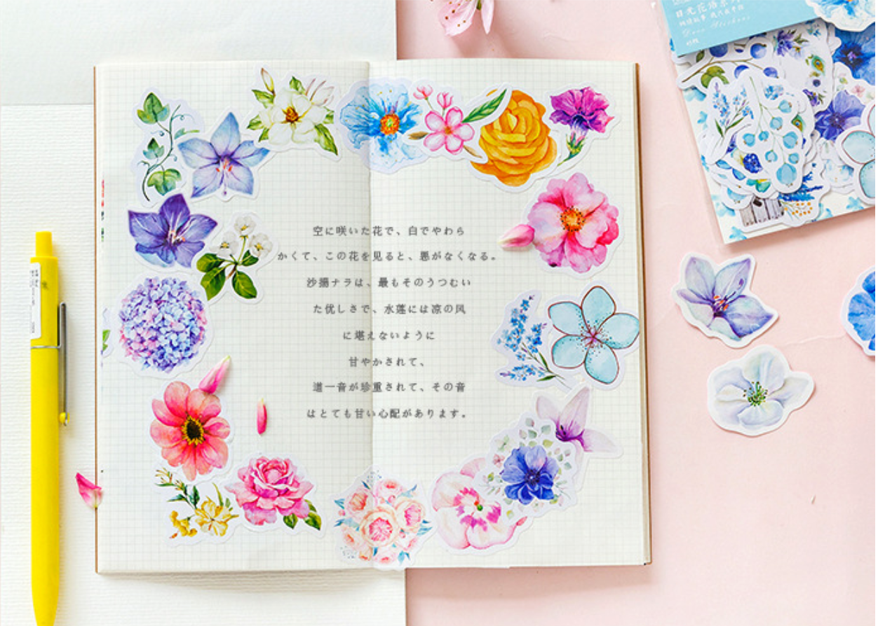 Floral Dream Paper Stickers