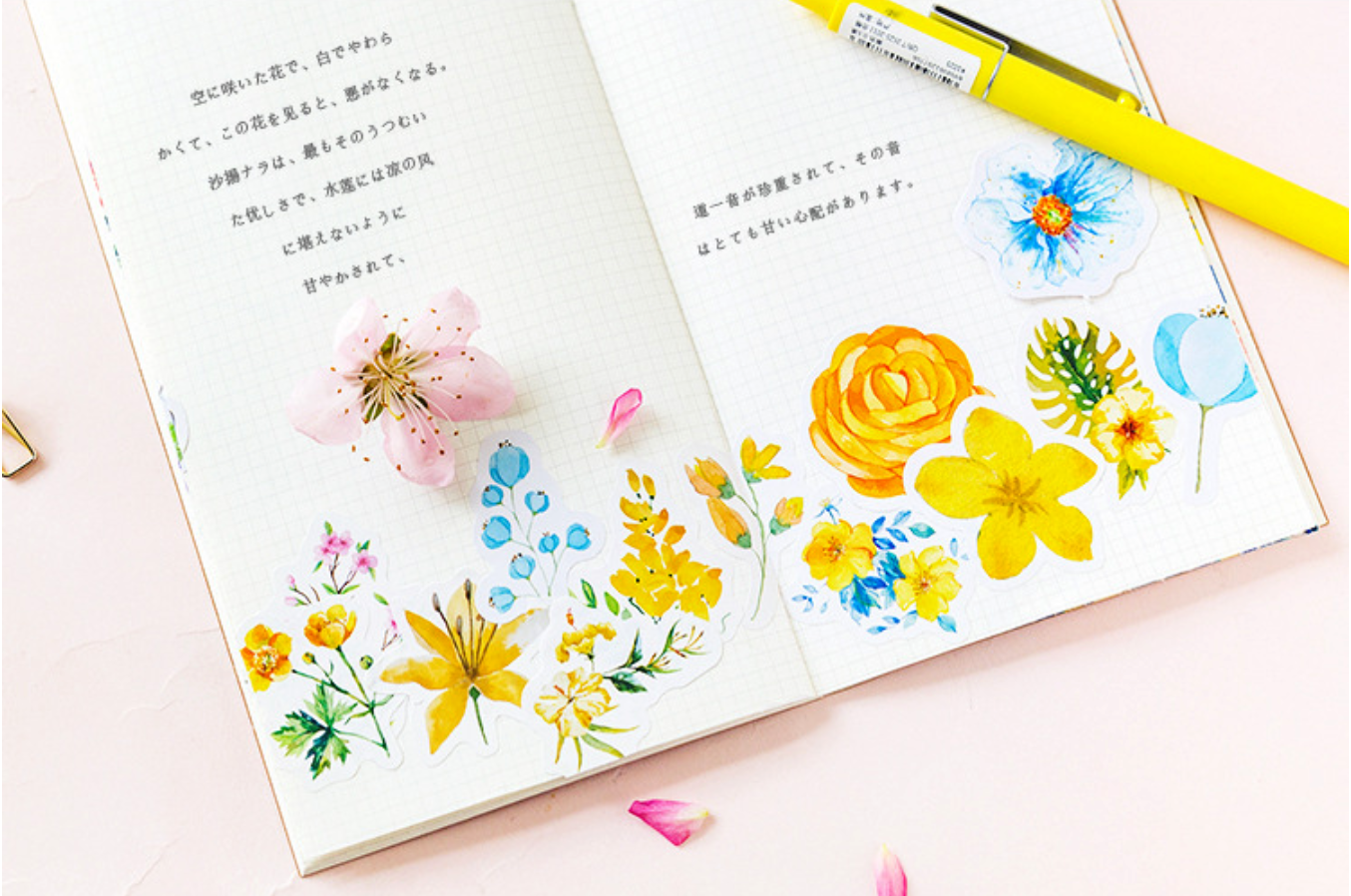 Floral Dream Paper Stickers