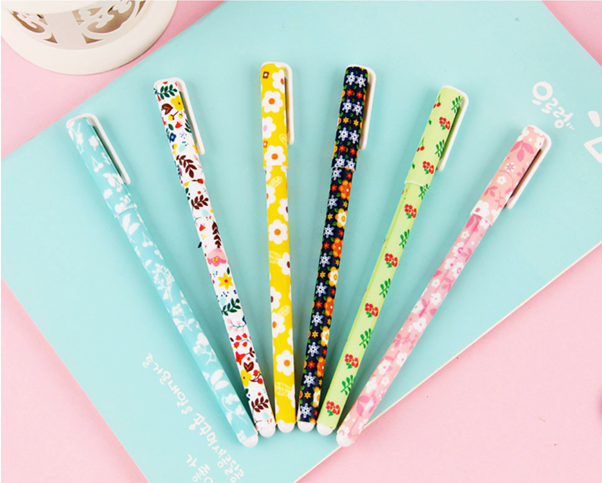 The Secret Garden Color Gel Ink Pen 6-pack