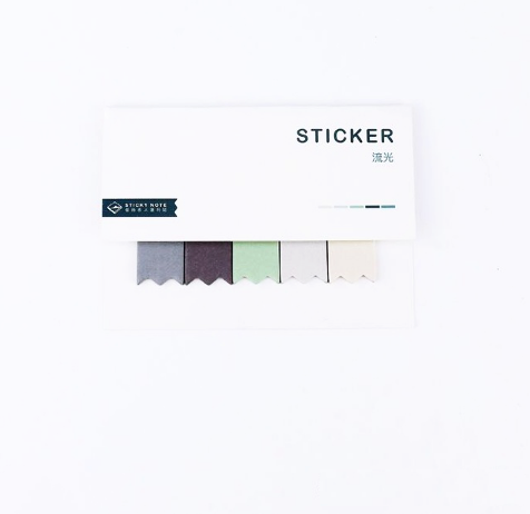Gradient Color Index Sticky Notes