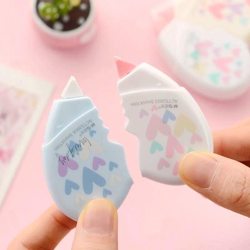 Heart Shaped Correction Tape 2-Pack