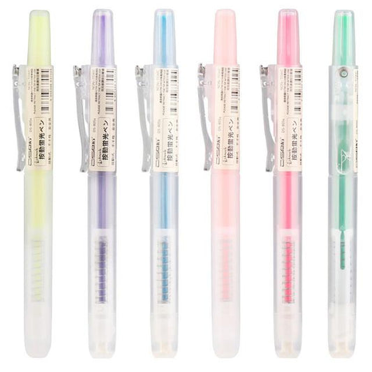 MUJI Retractable Highlighter
