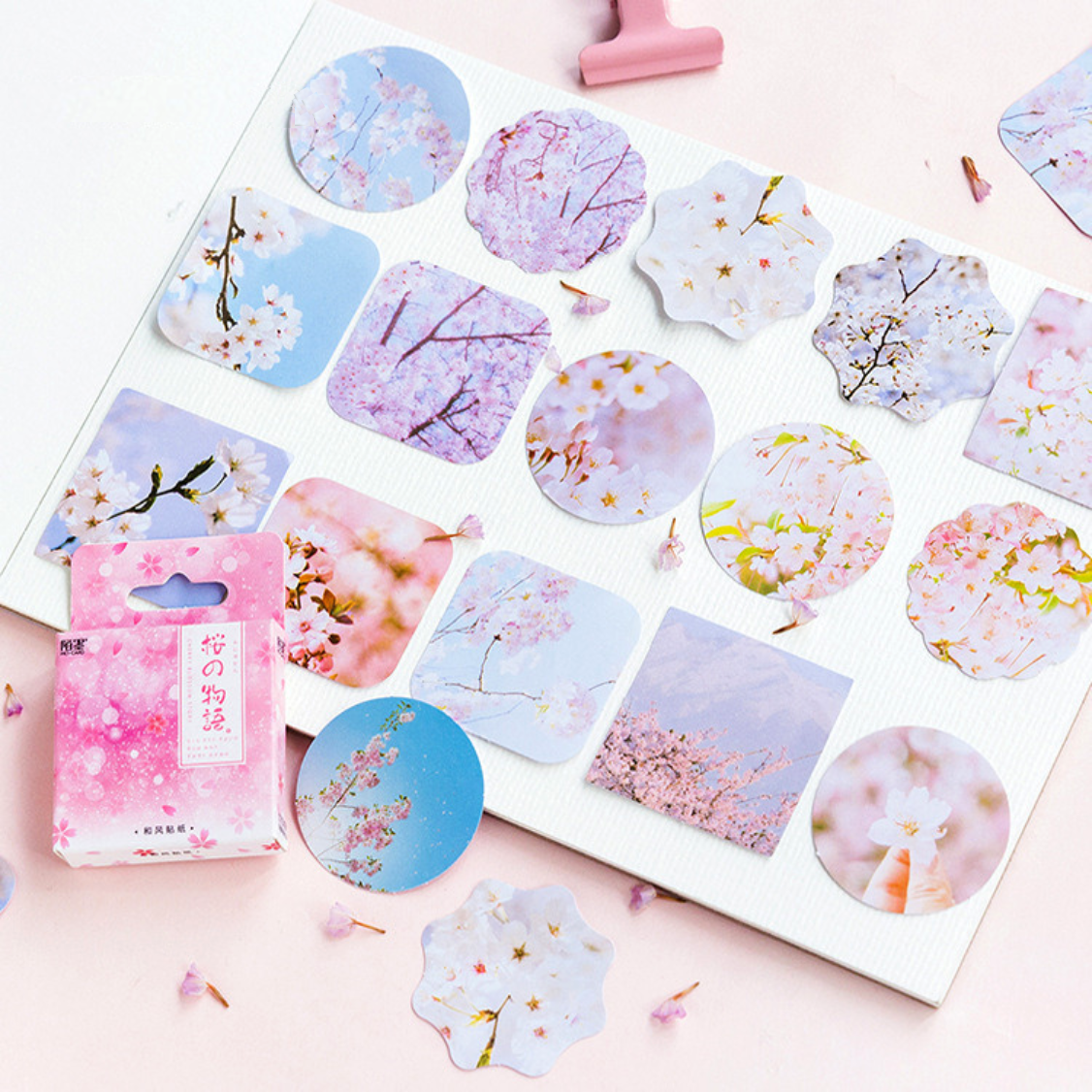 Sakura Decorative Paper Stickers
