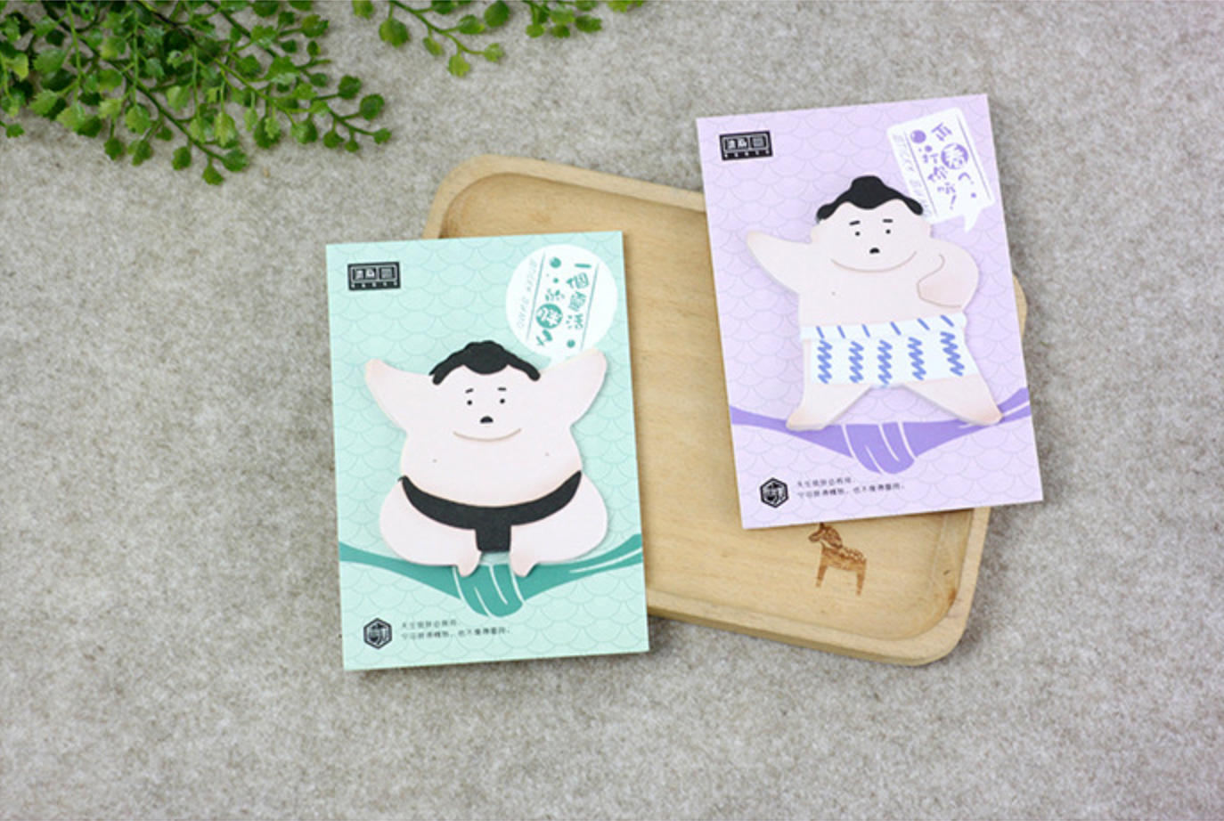 Japanese Sumo Rikishi Sticky Notes