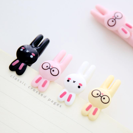  Cute Kawaii Cartoon Obese Rabbit Shape Gel Ink Pens