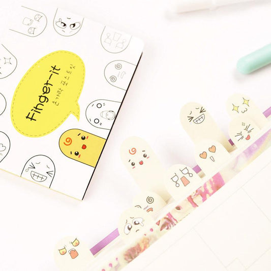 Moody Fingers Index Sticky Notes