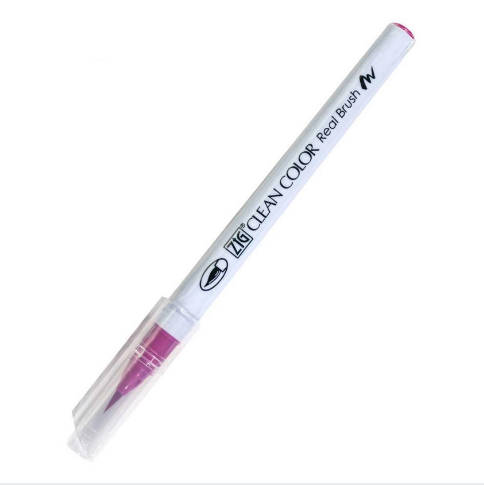 Kuretake ZIG Clean Color Real Brush Pen - 6 Color Set