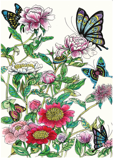 Kuretake ZIG Clean Color Real Brush Pen - 6 Color Set