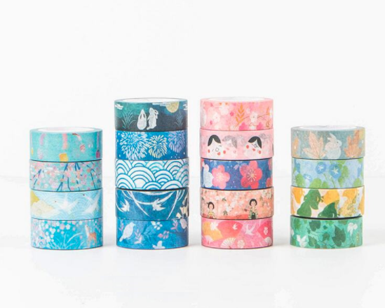 Kyoto Series Washi Tape - Spring - Kawaii Pen Shop - Cutsy World