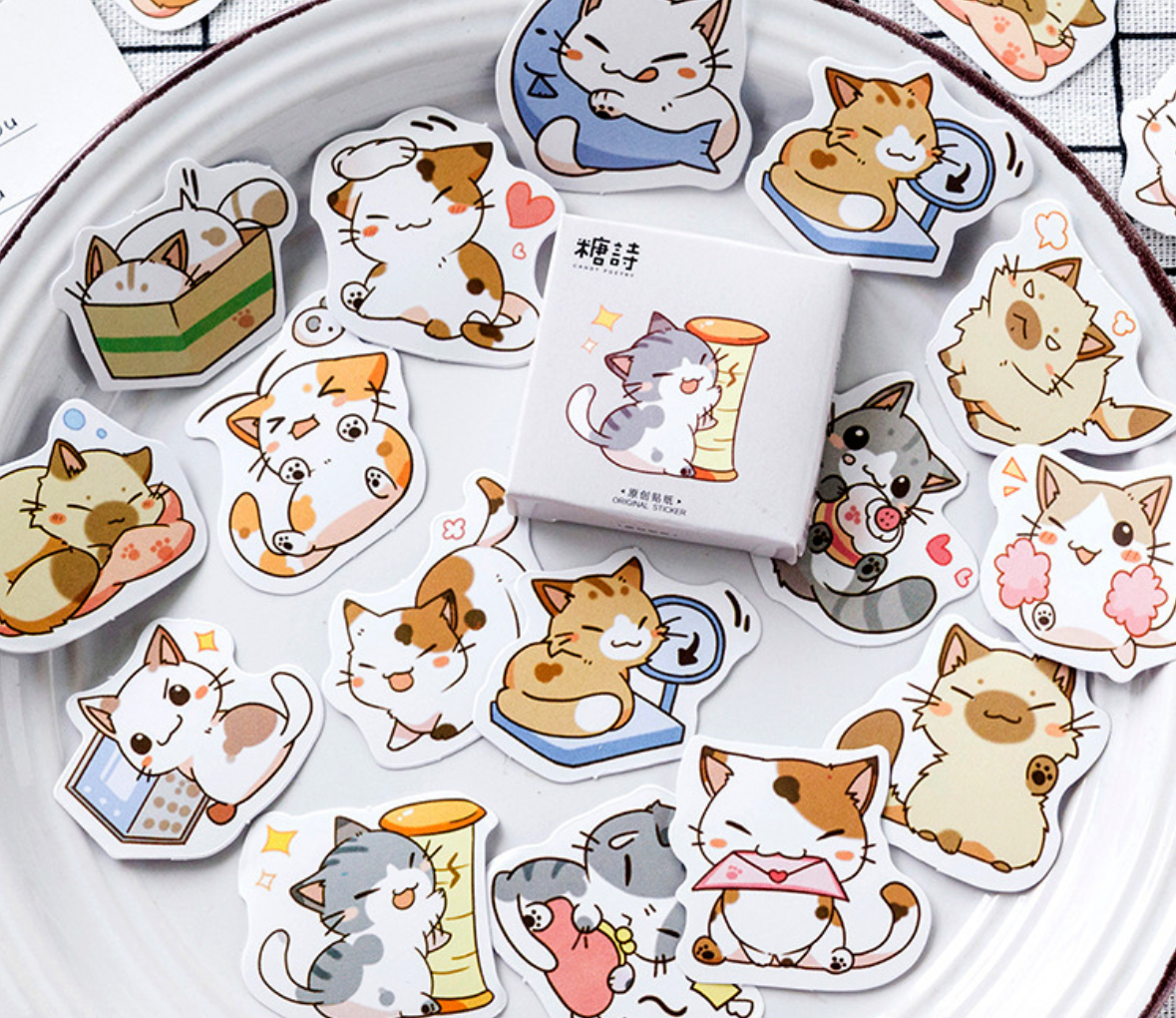 Little Chibi Cat Stickers