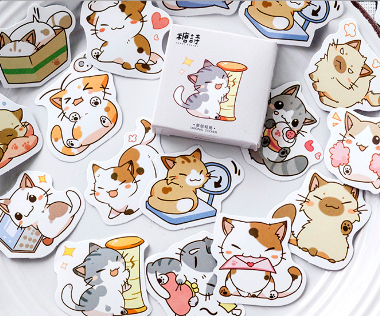 Little Chibi Cat Stickers