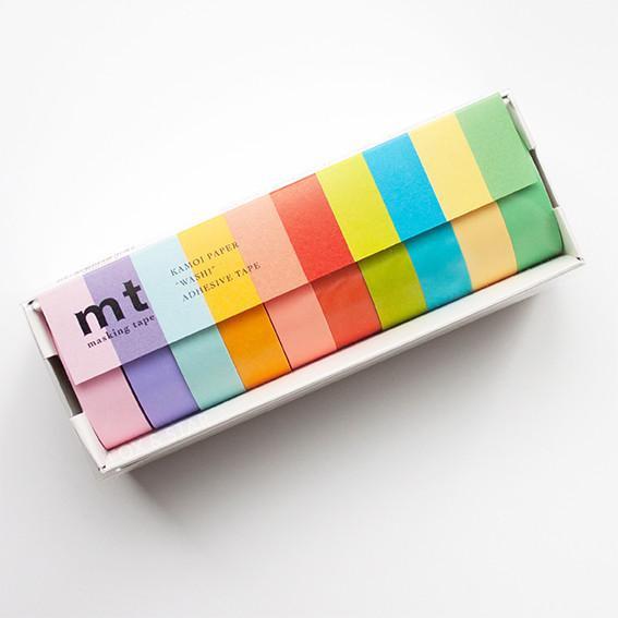 MT Masking Tape Set of 10 - Light Colors