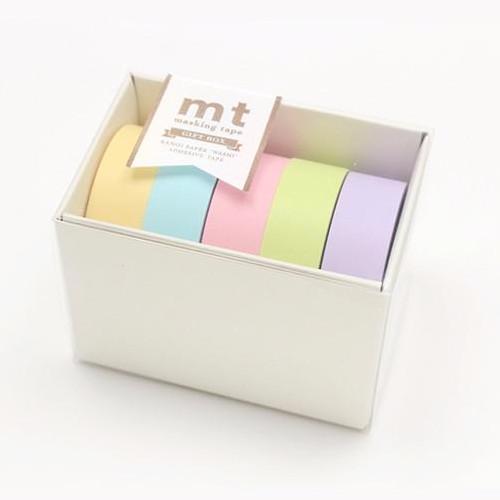 MT Masking Tape Gift Box - 5 Pastel Colors