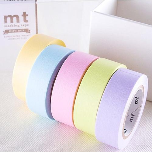 MT Masking Tape Gift Box - 5 Pastel Colors