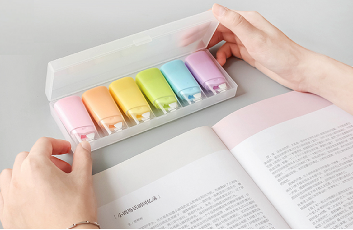 Mini Correction Tape Set with Case