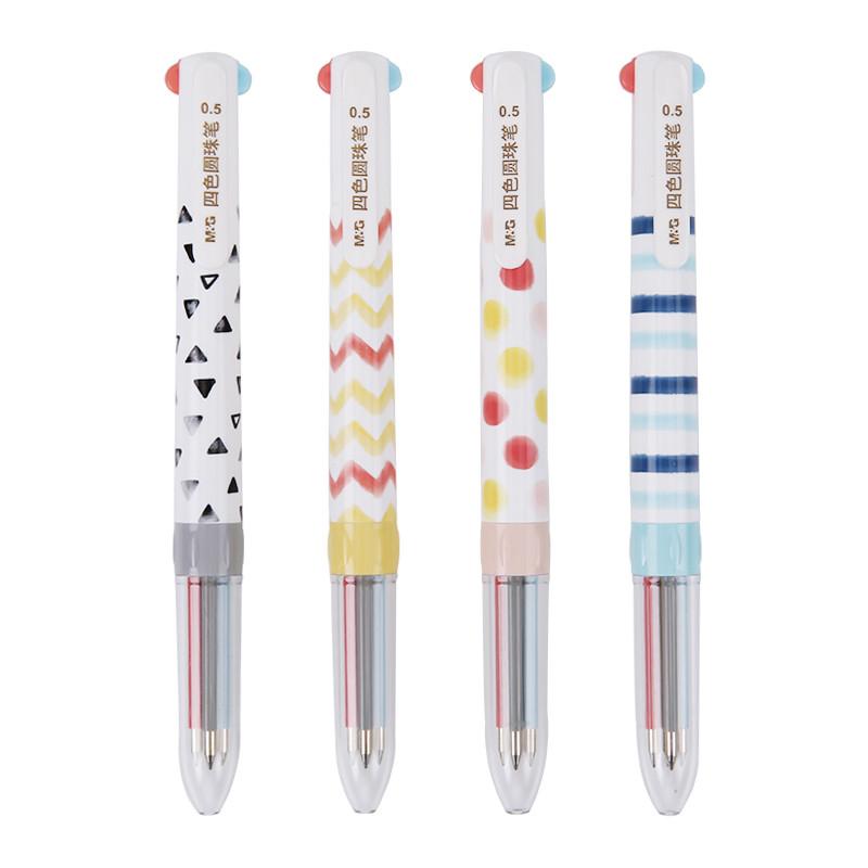 Patterned Multicolor Ballpoint Pen