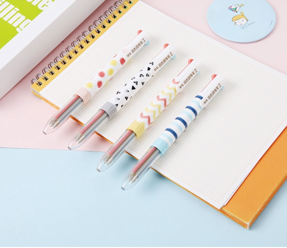 Patterned Multicolor Ballpoint Pen