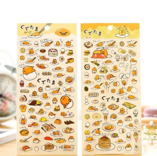 Gudetama Lazy Egg Stickers