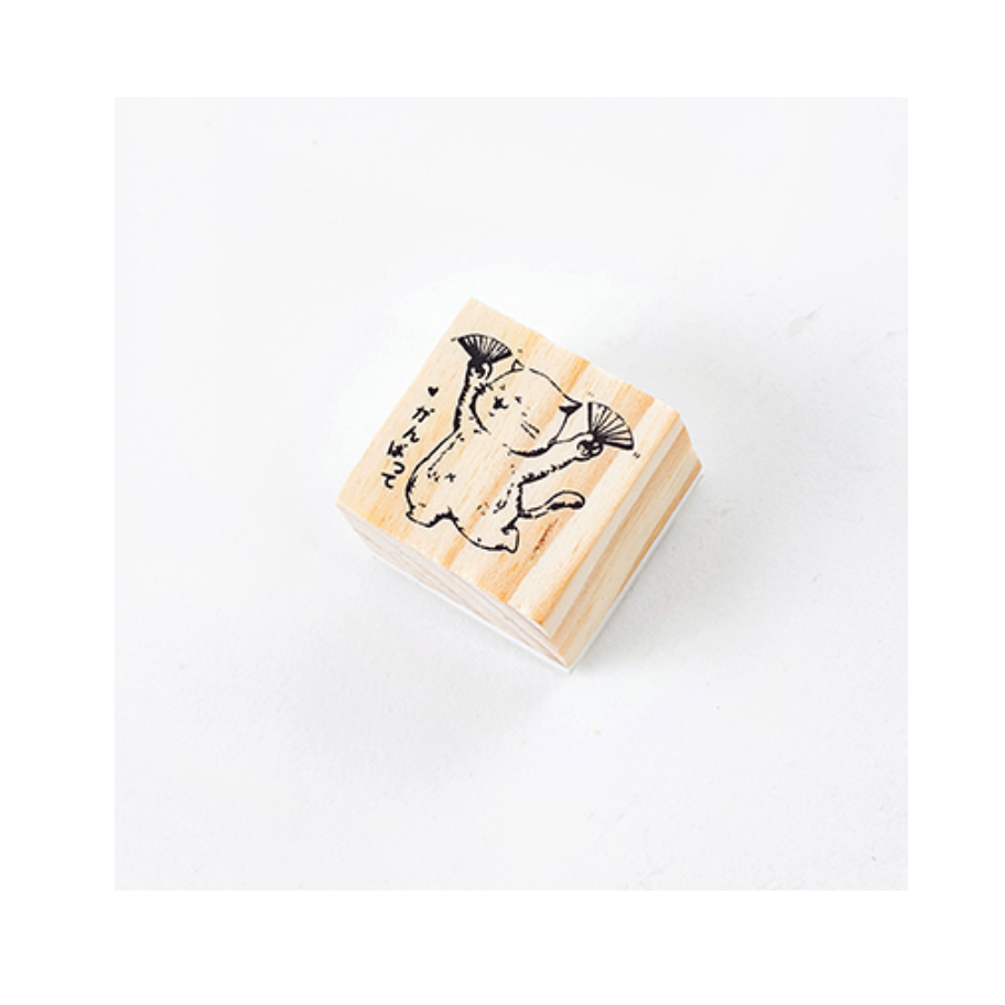 Nyan Nyan Neko Cartoon Cat Wooden Stamp