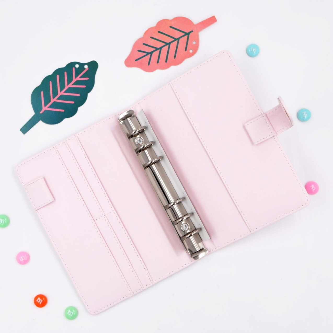 Pastel Color Leather Planner