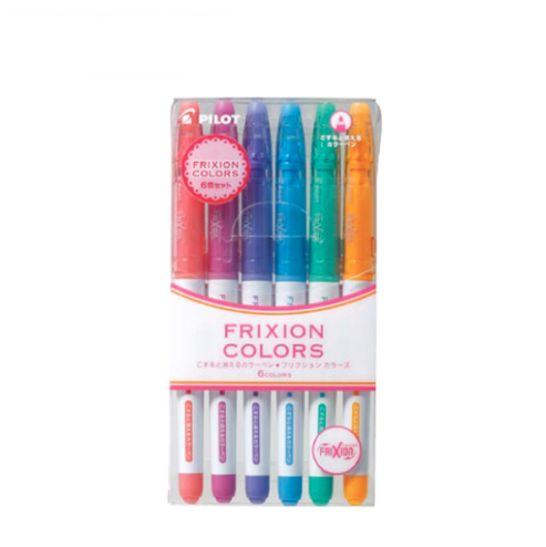 Pilot Frixion Colors Erasable Marker - Pastel Colors
