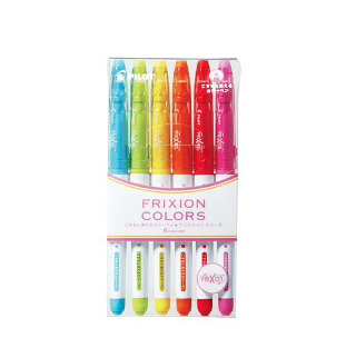 Pilot Frixion Colors Erasable Marker - Bright Colors