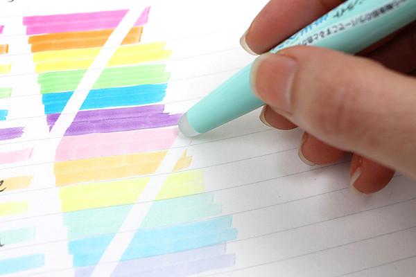Pilot FriXion Soft Pastel Color Erasable Highlighter Set