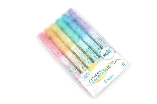 Pilot FriXion Soft Pastel Color Erasable Highlighter Set
