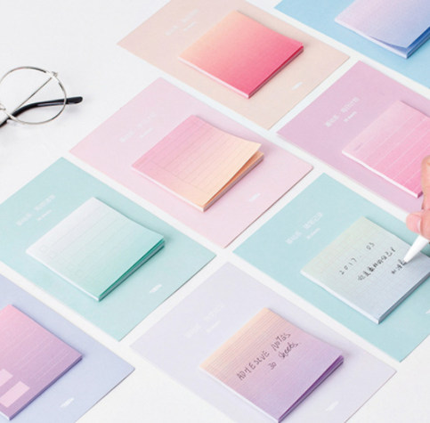 Rainbow Color Sticky Notes