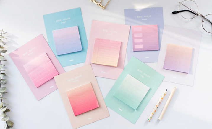 Rainbow Color Sticky Notes