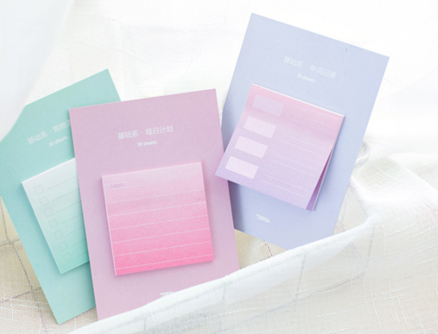 Rainbow Color Sticky Notes