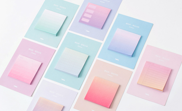 Rainbow Color Sticky Notes