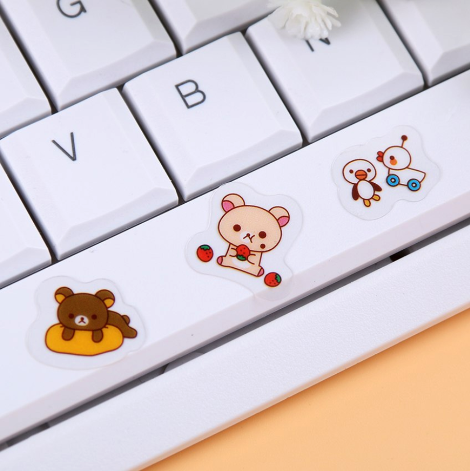 Rilakkuma & Friends Decorative Stickers (2 Types)